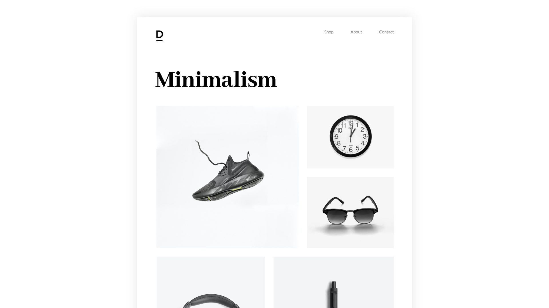 Minimalism Minimalism