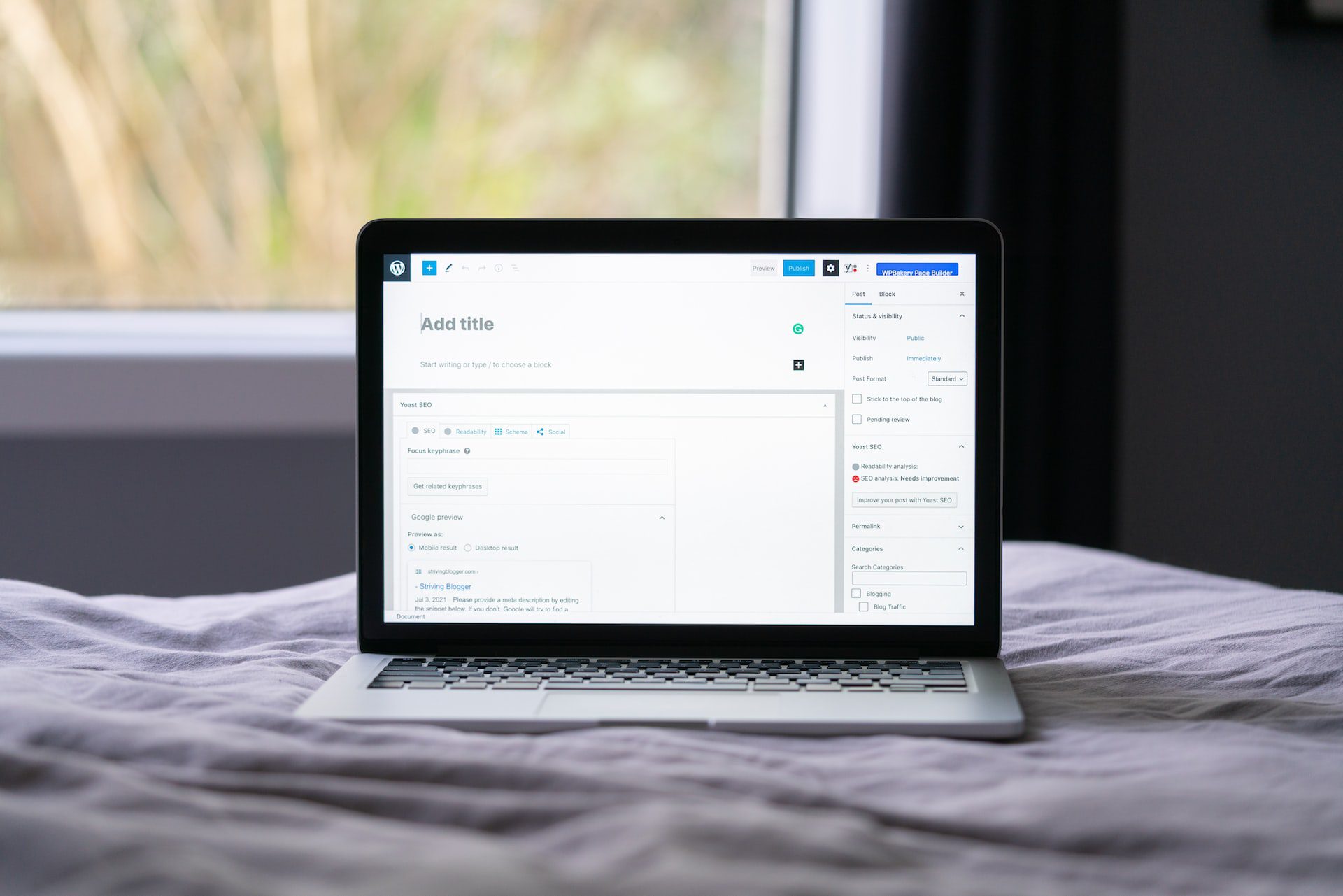 WordPress CMS Skyrocket