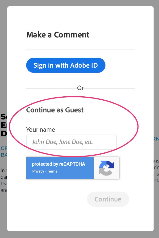 Dauntless-How-to-leave-comments-sign-in