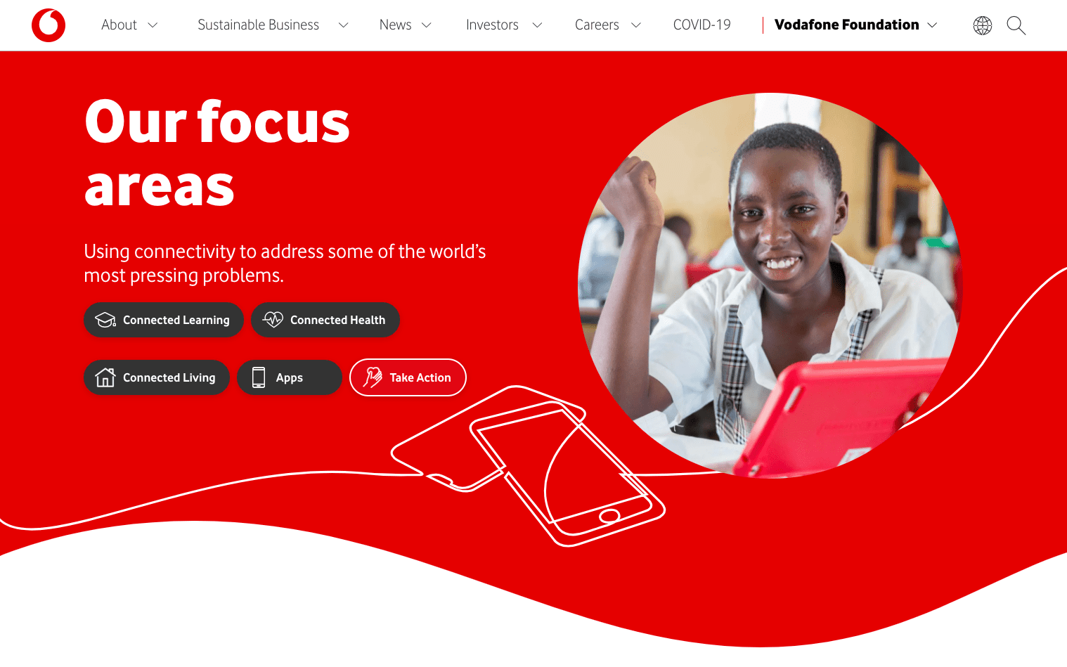 Vodafone Foundation Homepage Vodafone Foundation Homepage