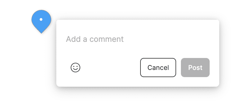 Figma Adding a Comment