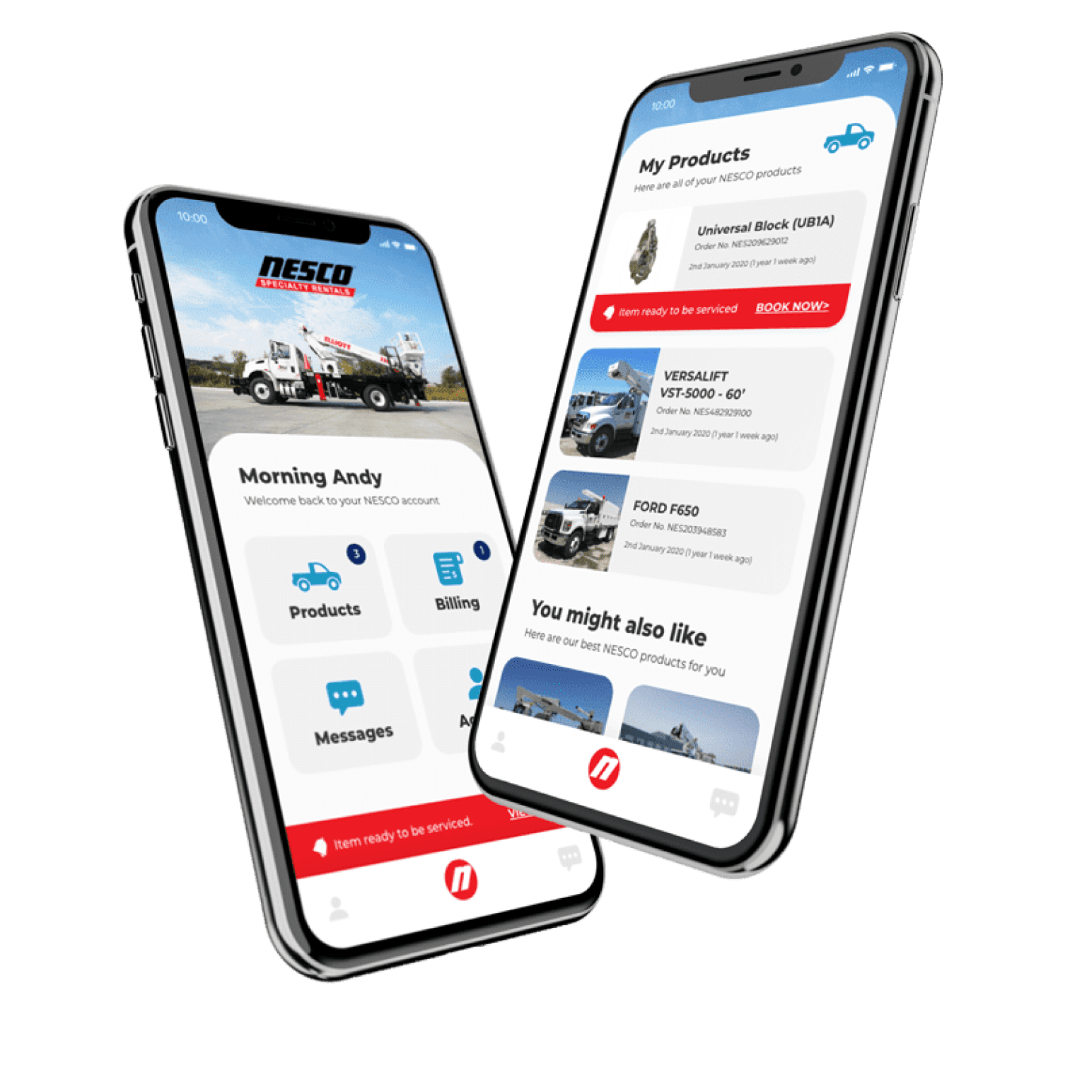 Nesco NESCO Dashboard Mobile